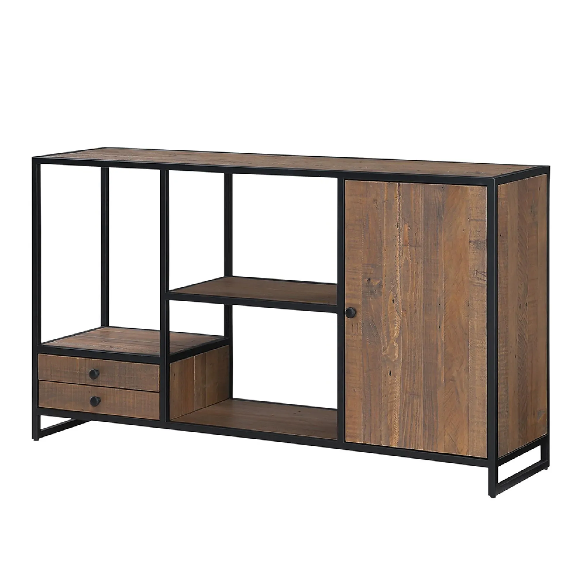 Olmsted Open Console Table - Natural, Reclaimed Wood