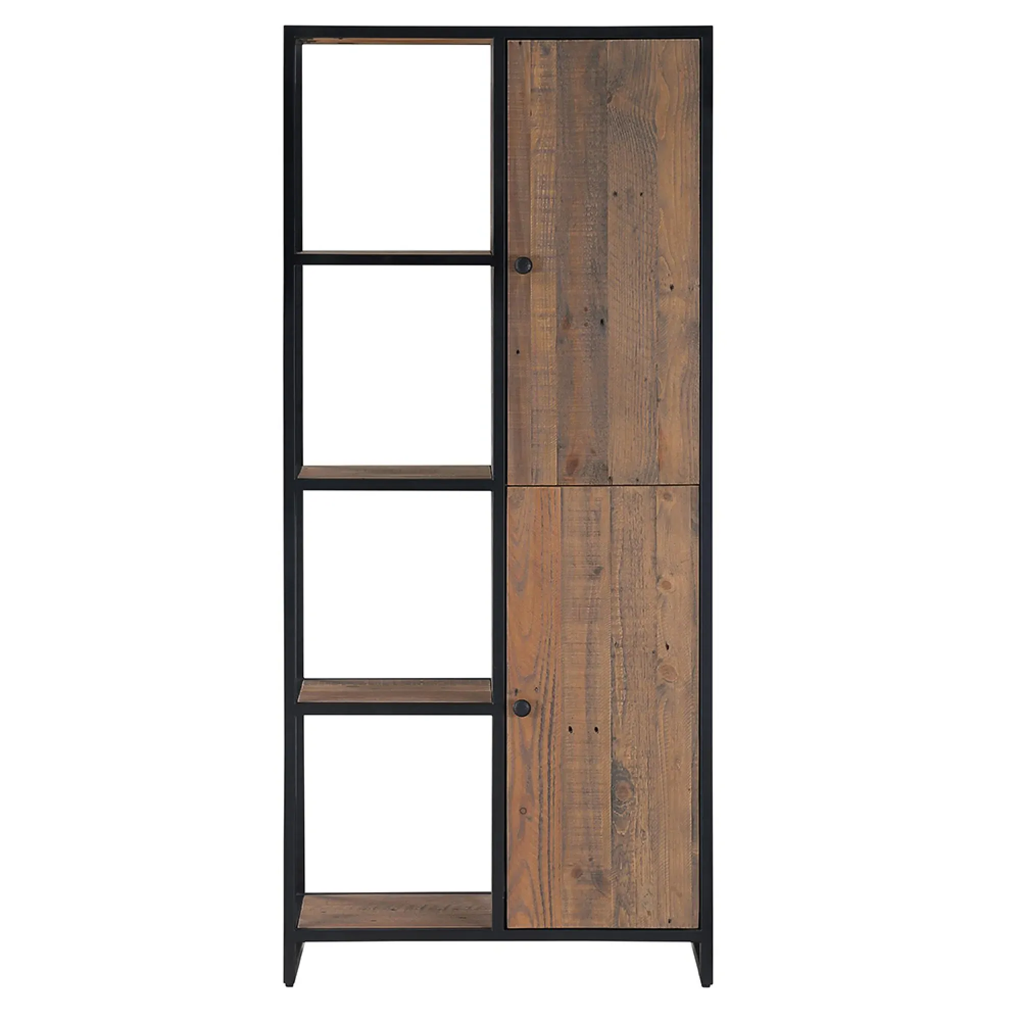 Olmsted Tall Bookcase - Natural, Reclaimed Wood