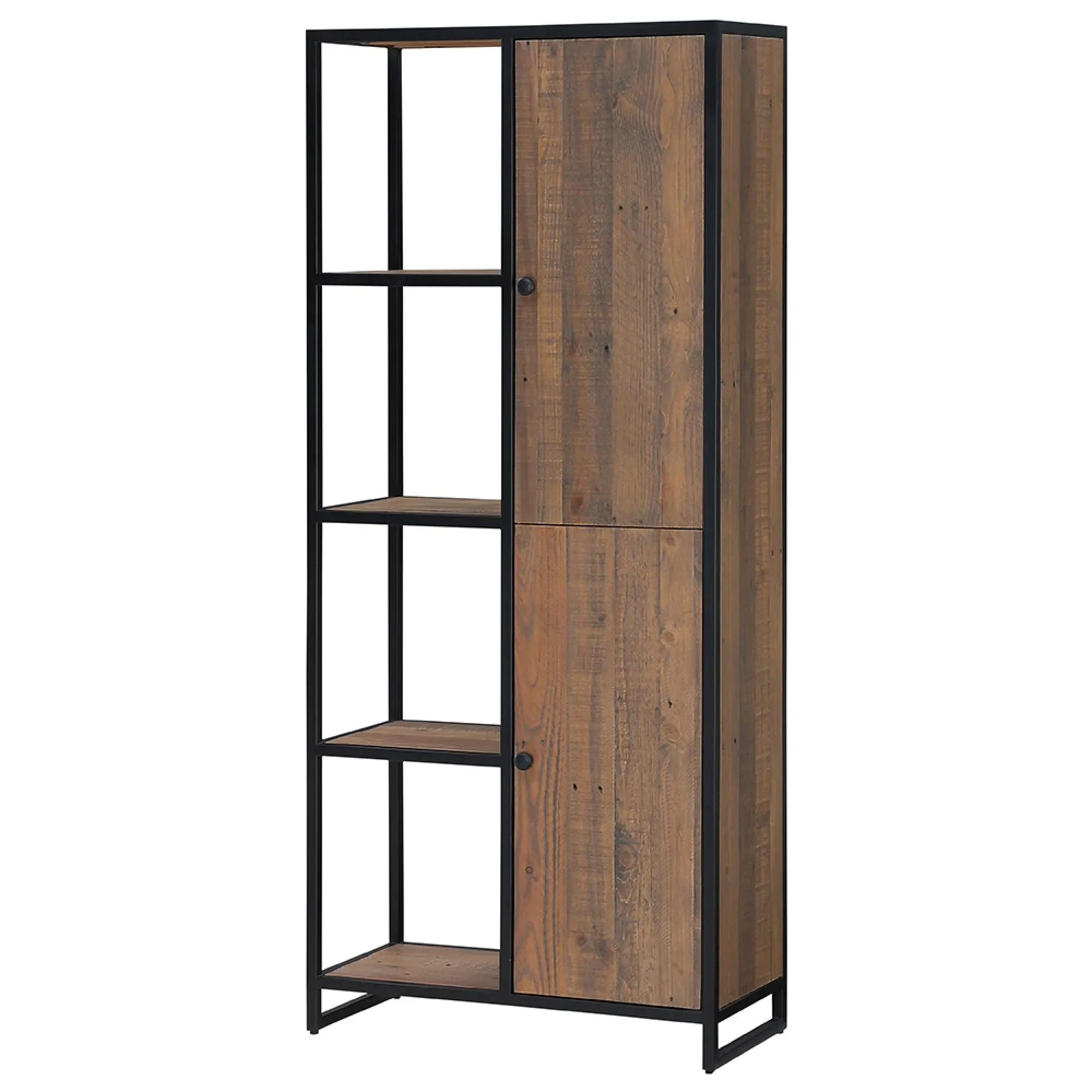 Olmsted Tall Bookcase - Natural, Reclaimed Wood