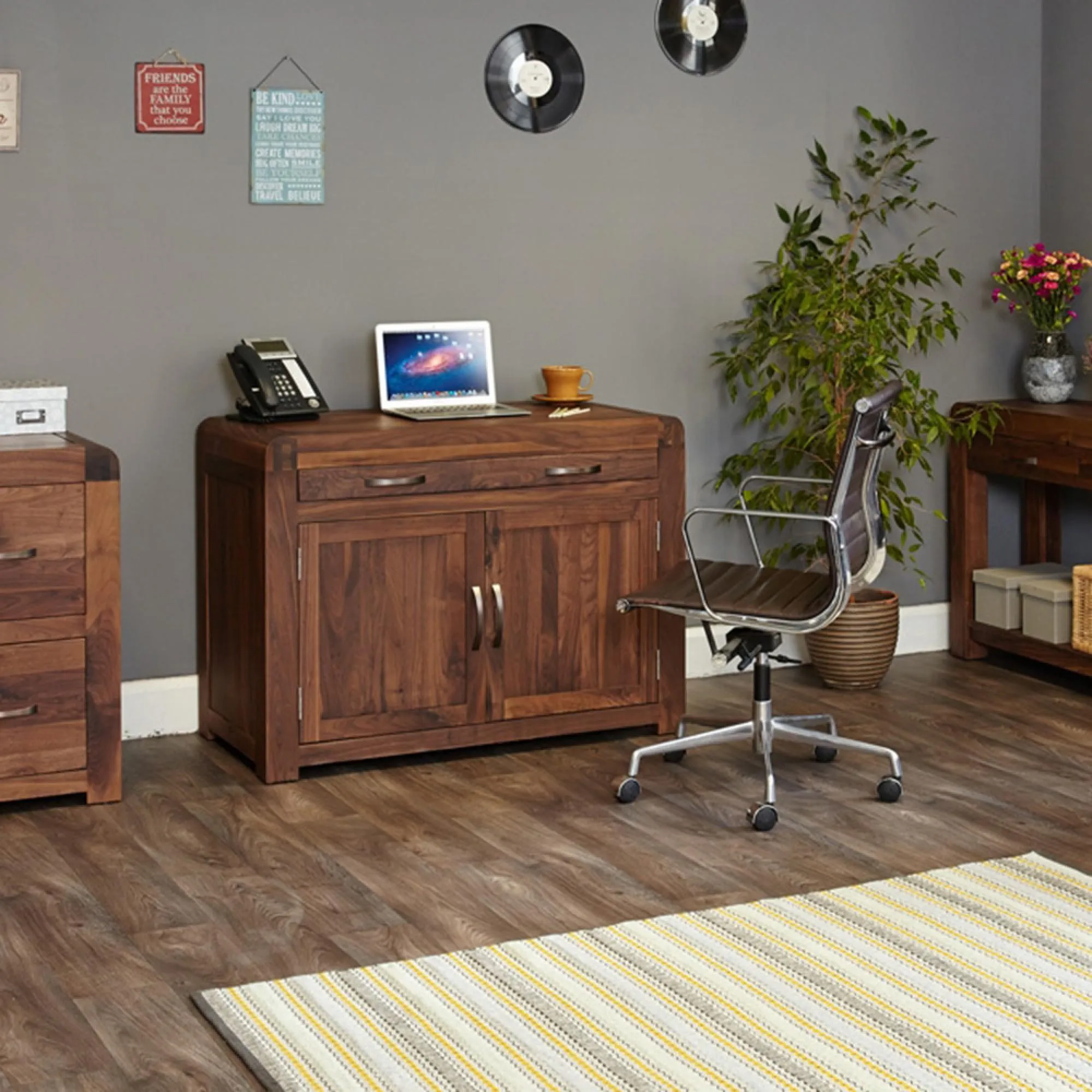 Shelby Home Office - Walnut