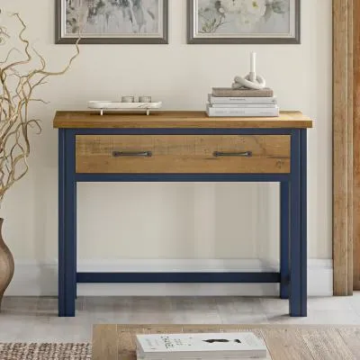 Spencer 1 Drawer Desk - Blue image