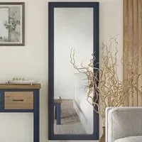 Spencer Rectangular Wall Mirror - Blue