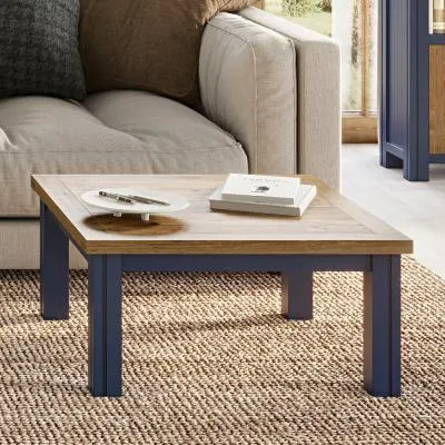 Spencer Square Coffee Table - Blue image
