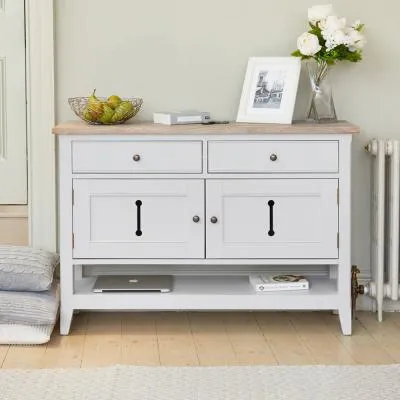 Stafford 2 Door 2 Drawer Sideboard - Grey image