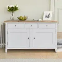 Stafford 2 Door 3 Drawer Sideboard - Grey