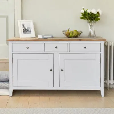 Stafford 2 Door 3 Drawer Sideboard - Grey