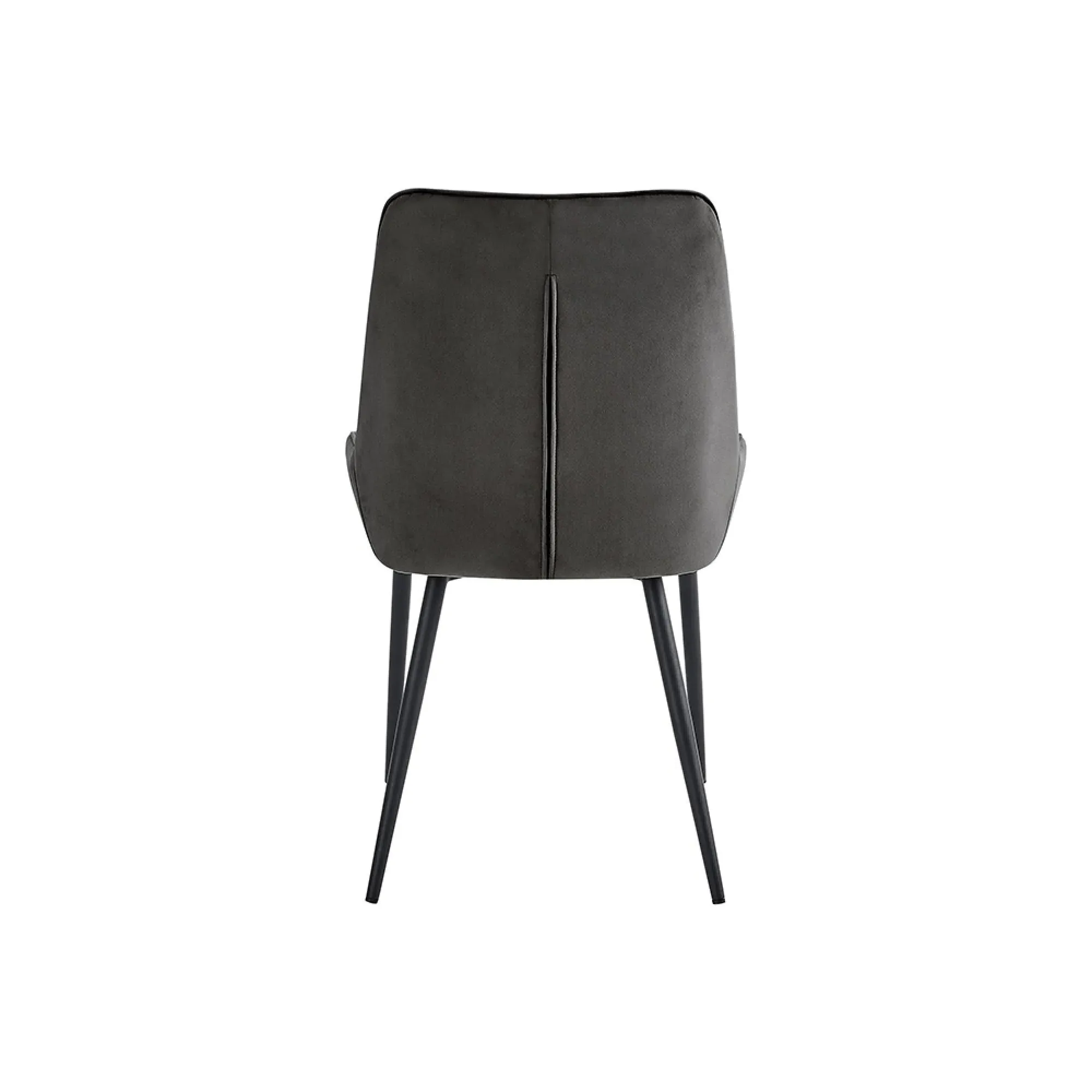 Stafford Dining Chair Set of 2 - Grey, Fabric