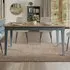 Stafford Extending Dining Table - Blue, Lacquered