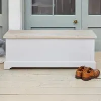 Stafford Hallway Storage Bench - Grey