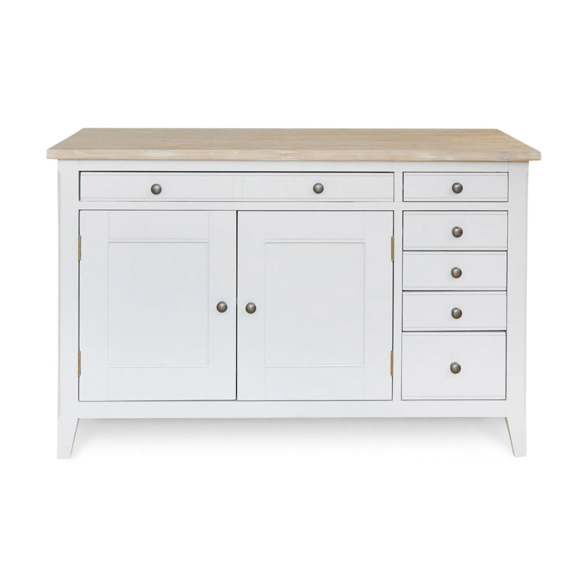 Stafford Hidden Home Office Desk - Grey