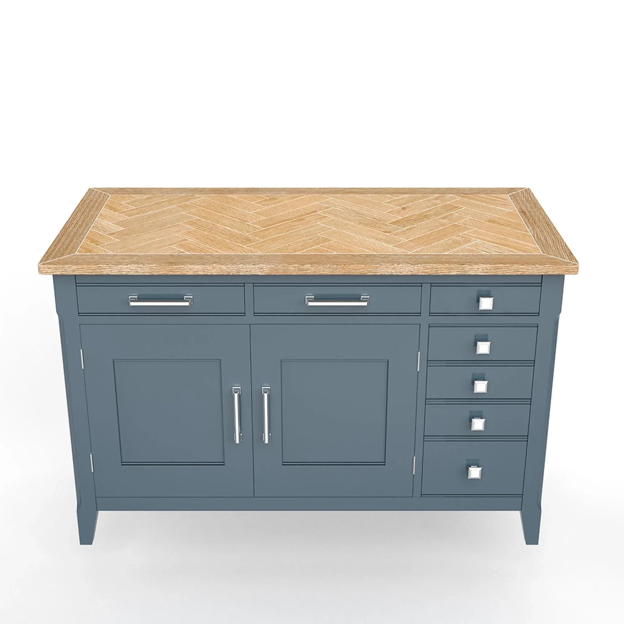 Stafford Home Office Desk - Blue