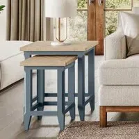 Stafford Nest of 2 Tables - Blue
