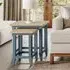 Stafford Nest of 2 Tables - Blue