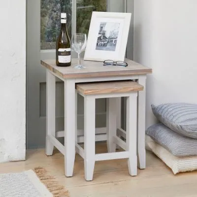 Stafford Nest of Tables - Grey