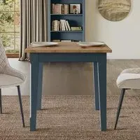 Stafford Square Dining Table - Blue