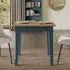 Stafford Square Dining Table - Blue