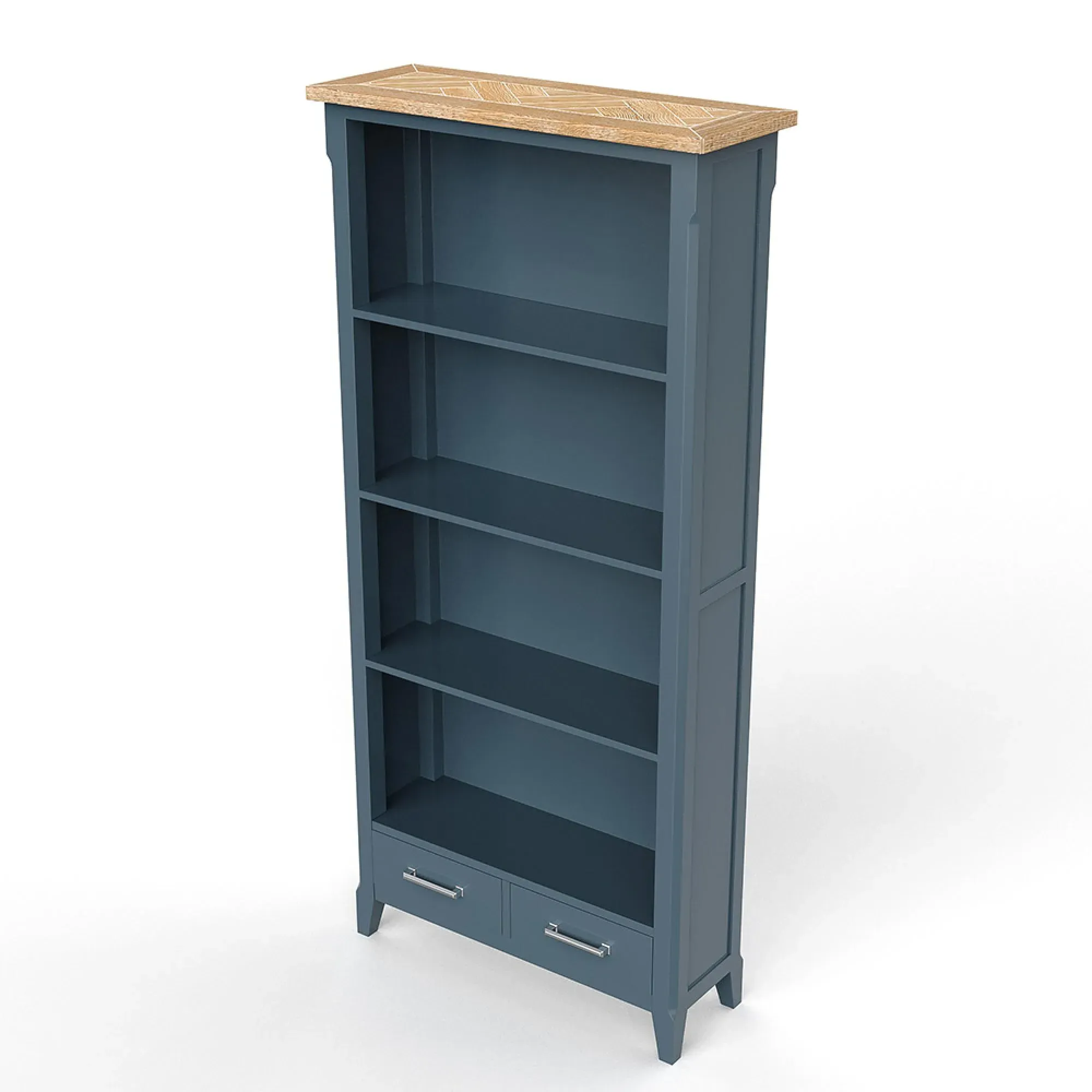 Stafford Tall Bookcase - Blue