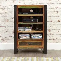 Urban Reclaimed Entertainment Cabinet - Satin Lacquer