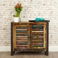 Urmston Reclaimed 2 Door Sideboard - Satin Lacquer