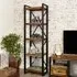 Urmston Reclaimed Alcove Bookcase - Satin Lacquer