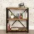 Urmston Reclaimed Low Bookcase - Satin Lacquer
