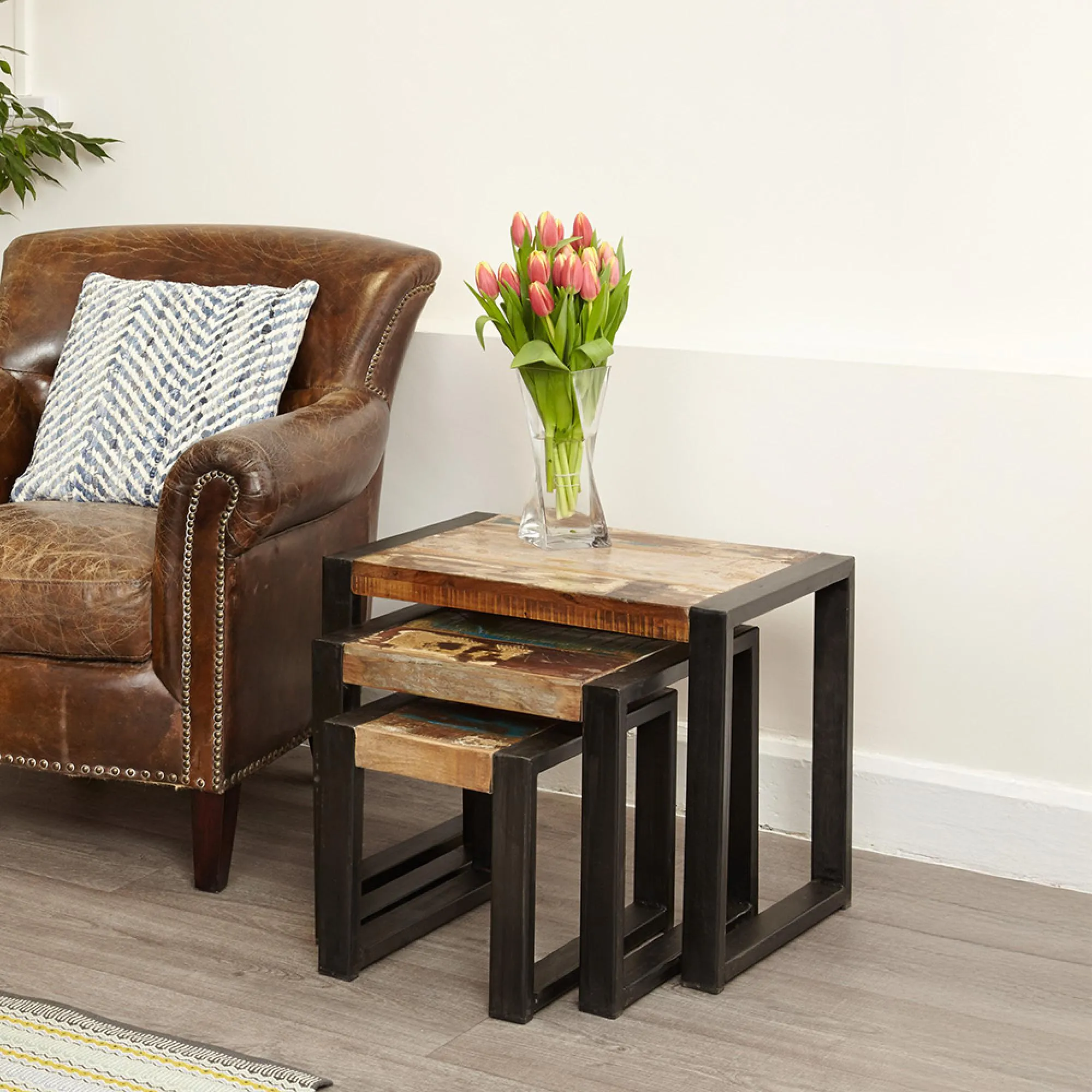 Urmston Reclaimed Nest of Tables