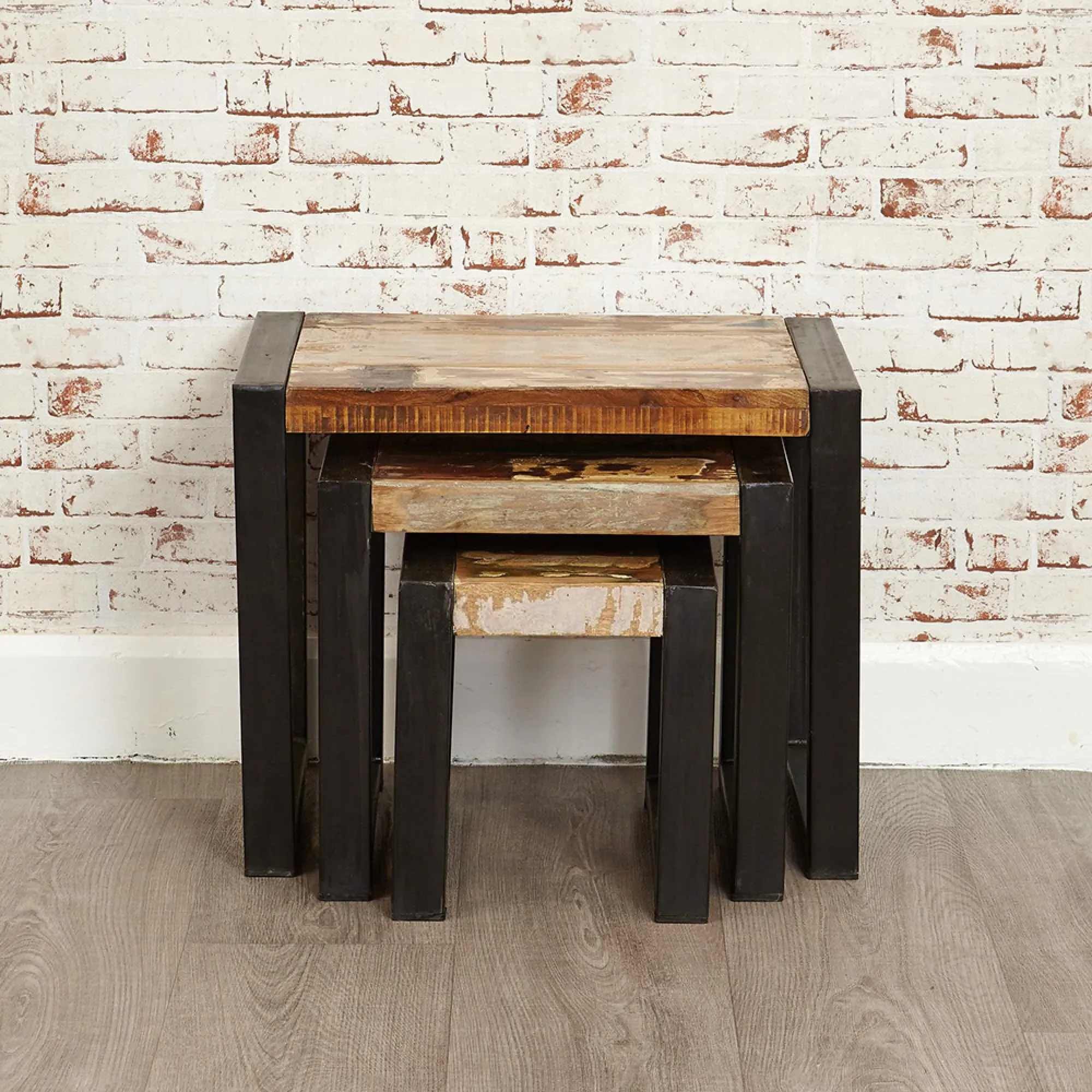 Urmston Reclaimed Nest of Tables