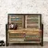 Urmston Reclaimed Storage Monks Bench - Satin Lacquer