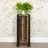 Urmston Reclaimed Tall Lamp Table - Satin Lacquer