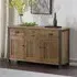 Urmston Reclaimed Wood 3 Drawer Sideboard - Satin Lacquer