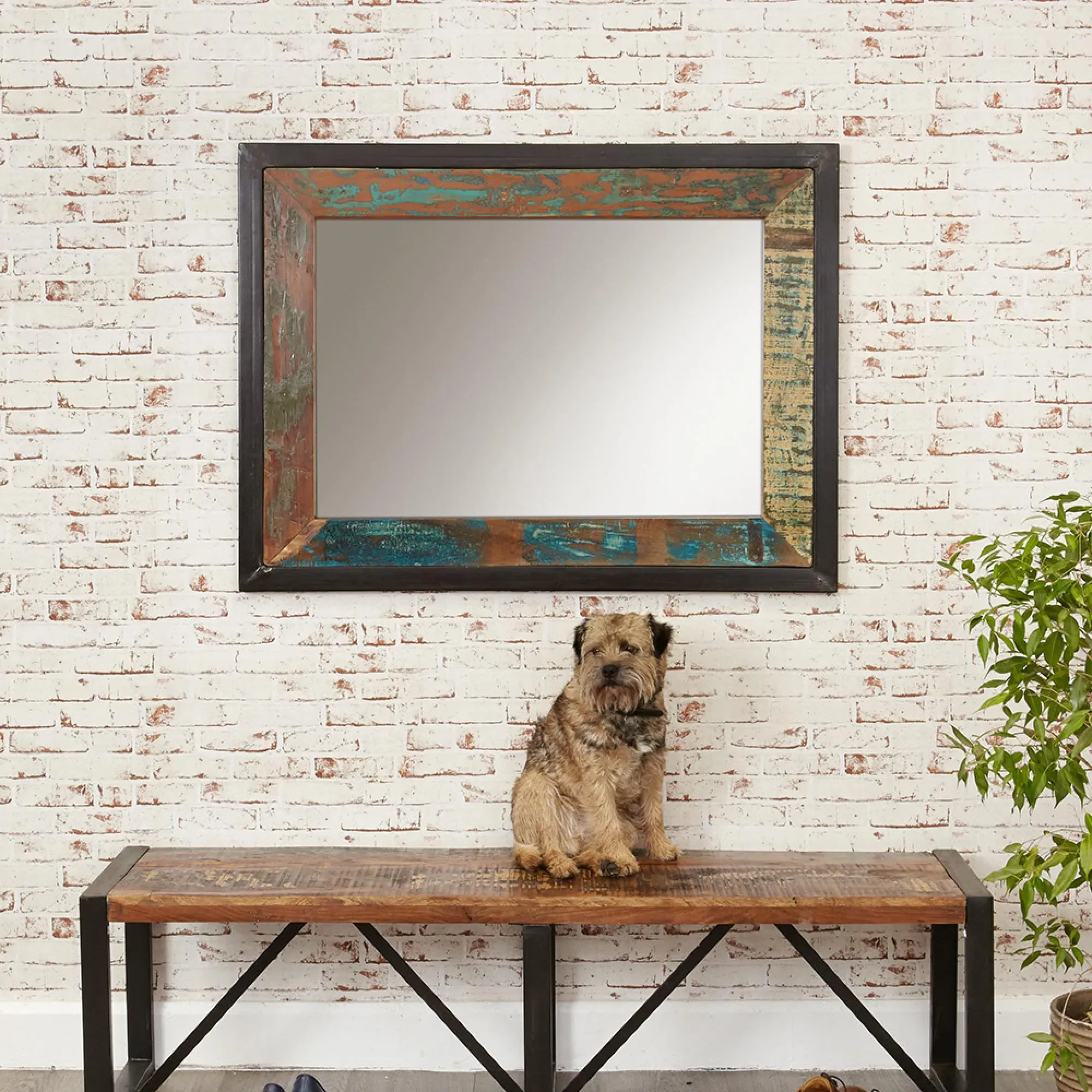 Urmston Rectangular Mirror - Satin Lacquer