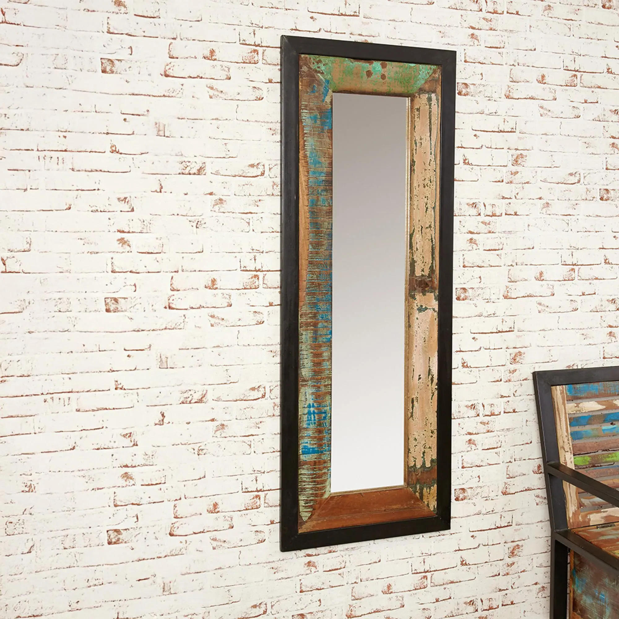 Urmston Rectangular Mirror - Satin Lacquer