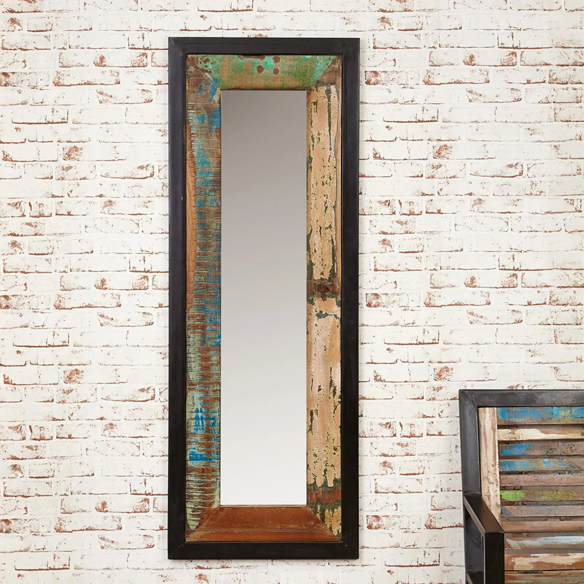 Urmston Rectangular Mirror - Satin Lacquer