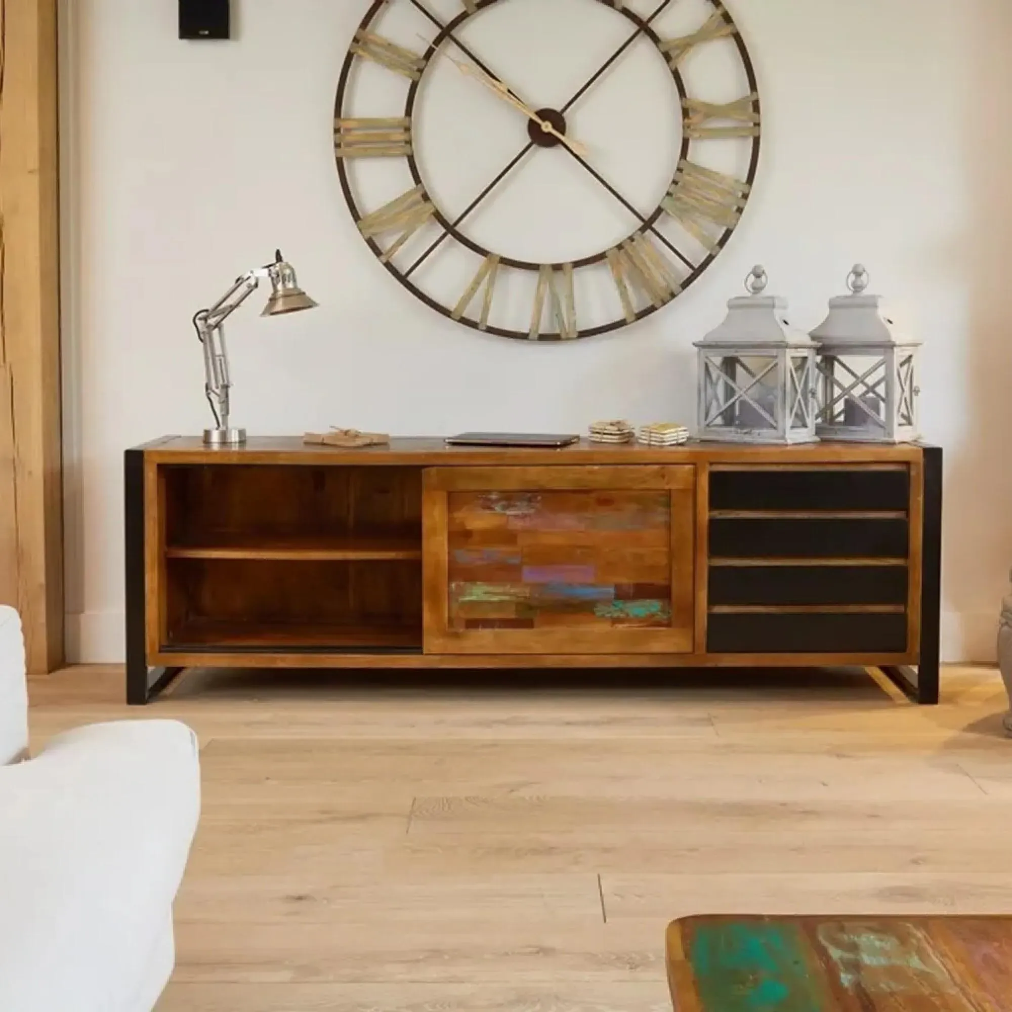 Urmston Ultra Wide Sideboard - Reclaimed