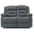 Alva 2-Seater Electric Recliner Sofa - Grey, Fabric