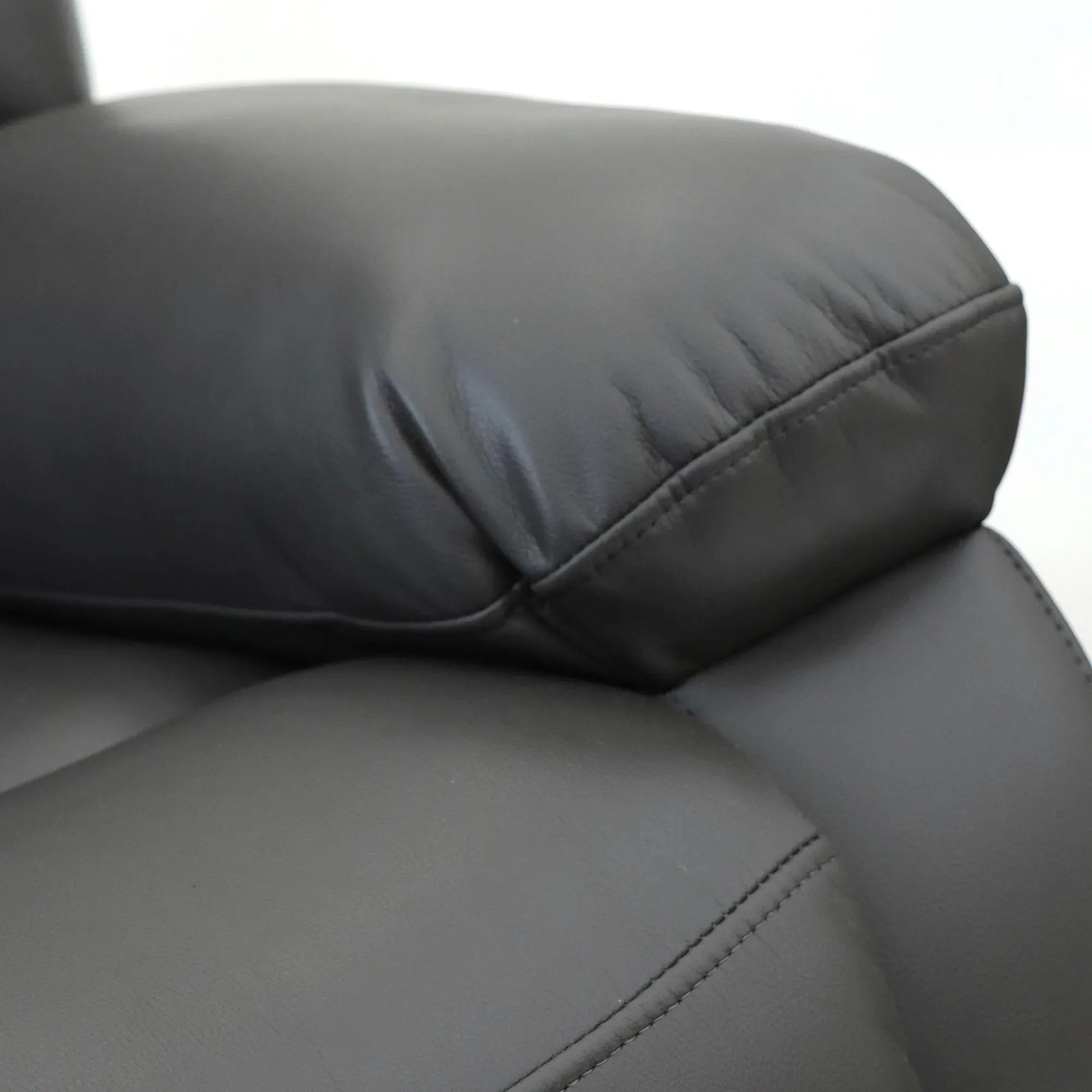 Alva 3+2 Seater Electric Recliner Sofa - Grey, Faux Leather