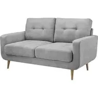 Aurora Grey 2-Seater Sofa - Grey