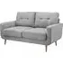 Aurora Grey 2-Seater Sofa - Grey
