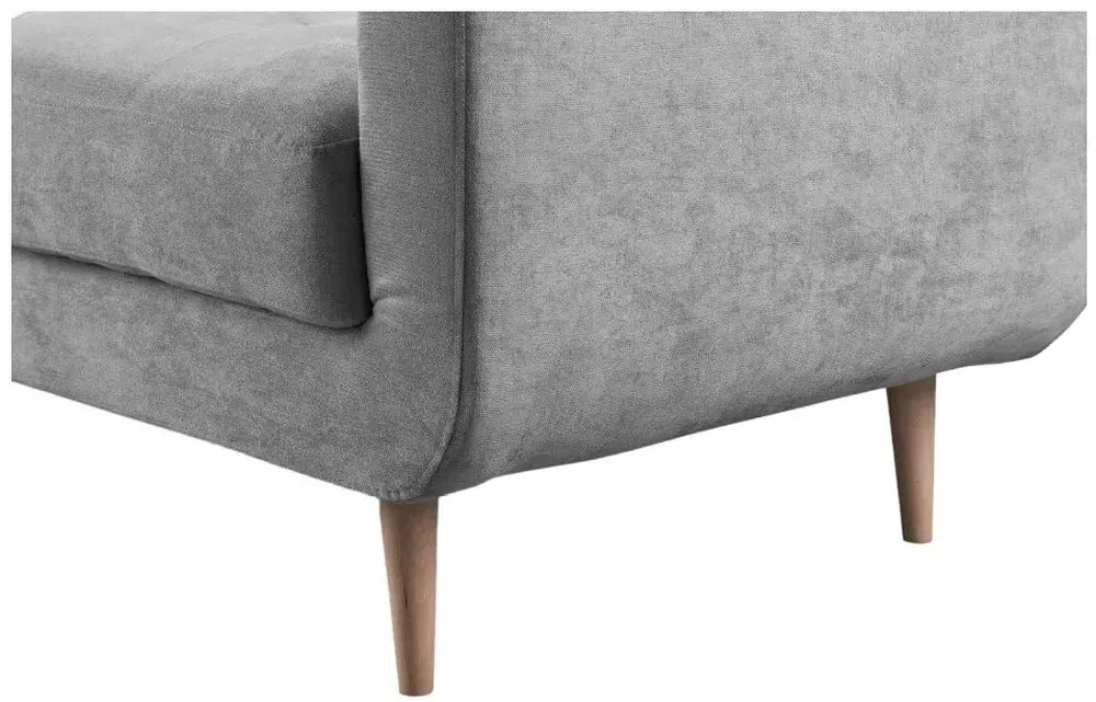 Aurora Grey 3-Seater Sofa - Grey