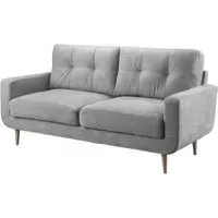 Aurora Grey 3-Seater Sofa - Grey