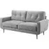 Aurora Grey 3-Seater Sofa - Grey