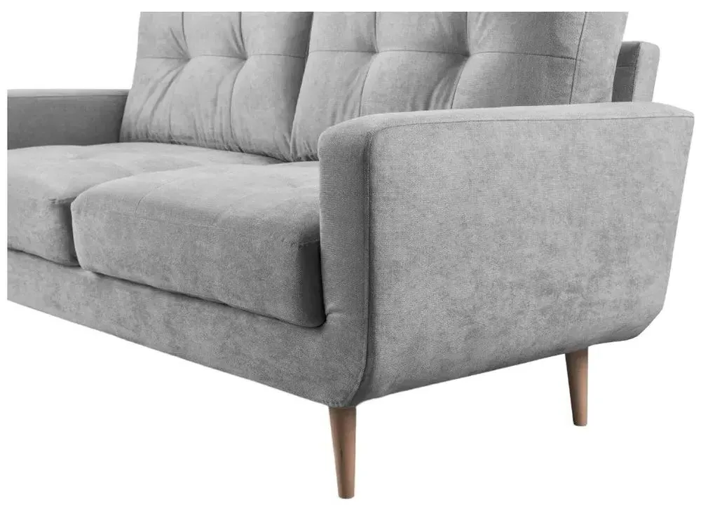 Aurora Grey 3+2 Seater Sofa Set - Grey