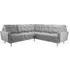 Aurora Grey Large Corner Sofa - Grey