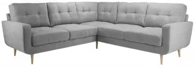 Aurora Grey Large Corner Sofa - Grey