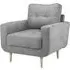 Aurora Tufted Armchair - Grey