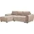 Azzuro Universal Corner Sofabed with Storage - Mocha