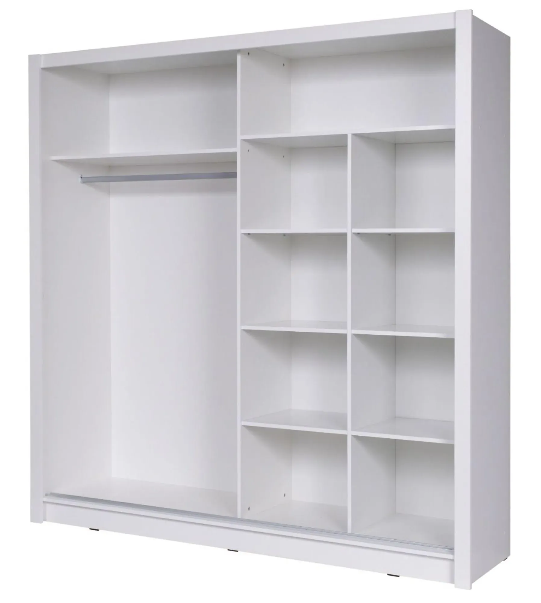 Baku 2 Door Sliding Wardrobe - White