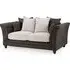 Bella 2-Seater Sofa - Brown, Faux Leather
