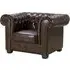Chesterfield Armchair - Brown