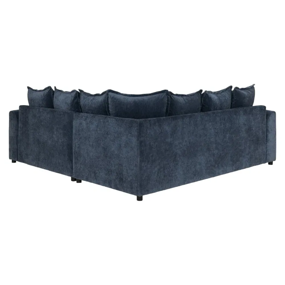 Colbee Large Corner Sofa - Blue